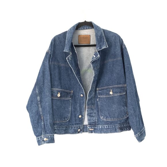 Levis Vintage Denim Jacket Custom Airbrush Design Graffiti Art Ce-Ce BK Shorty L - Picture 8 of 8